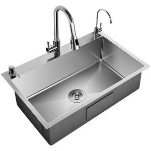 ERMO | Single Large Handmade Thickened Kitchen Sink