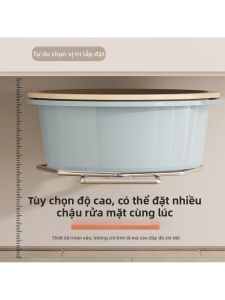 Giá Đựng Dụng Cụ Nhà Tắm Treo Tường Không Cần Khoan