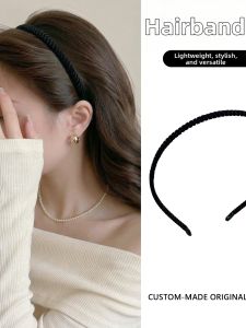 MOYAJIEKA | Anti-slip Thin Headband Black