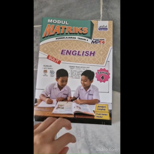 [4 IN 1] Modul Matriks Pembelajaran Tahun 4 MPT4 Fargoes - BM BI MT SC: Mathematics English Bahasa Melayu Sains