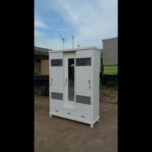 ( Free Ongkir) Lemari Baju 3 Pintu Sliding / Lemari Pakaian Sleding