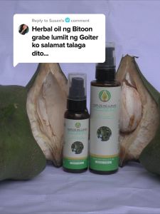 Haplos ng Lunas - Bitoon Herbal Oil with Alingatong Extract - BISA NG HALAMAN GINHAWANG PANGMATAGALAN