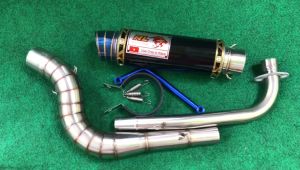 RED LEO Knalpot Racing pnp Motor Matic Mio Sporty Genio Nouvo Suara gahar