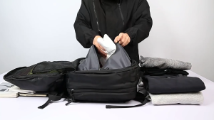 TANGCOOL New Expandable Vacuum Compression Outdoor Travel Backpack 65L Large Capacity 17.17.3 Inch Laptop Backpack