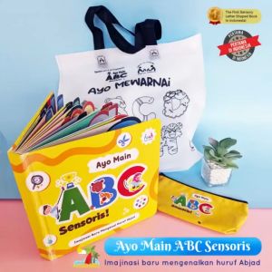 Boardbook Ayo Main ABC Sensoris - [Pustaka Hulwah x Mecca Medina]