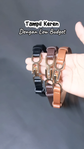 Ikat Pinggang Wanita PU10 Murah Kulit Polyurethane Aksesoris Fashion Adjustable Belt Berkualitas