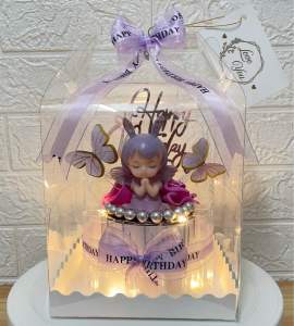 ขนาด 15-16 ใบ ของขวัญ เค้กเงิน เค้กใส่เงินสดเอง เป็นของขวัญในโอกาสต่างๆ