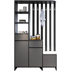Weimei | Entrance Shoe and Hall Tree Closet Partition Customizable