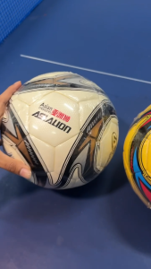 [AS-Lion] Football PU Size 4 (Yellow/White) (SG Seller)