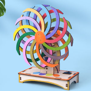 Science and technology small production temporary dislocation of vision magic window childrens science and education handmade toys for primary school students