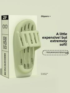 MONLEYTA | Non-Slip Bathroom Slippers Women Indoor Bath Quick Dry New Leak Hollow Bathroom Special Couples Cold Slippers Men