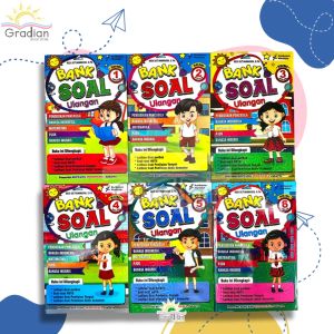 Buku Bank Soal Ulangan Kurikulum Merdeka Kelas 1 s/d 6 SD MI (Dilengkapi Kunci Jawaban)