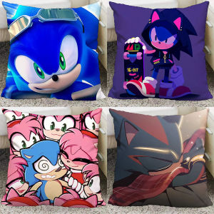 Đệm Lưng Hình Sonic the Hedgehog Hai Mặt Đệm Lưng Cho Văn Phòng Đệm Lưng Cho Siesta Đệm Lưng Bằng Vải Nhung Mềm Mại