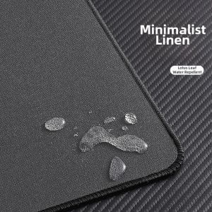 JIELEFAN | Waterproof Flax Large Desk Mat