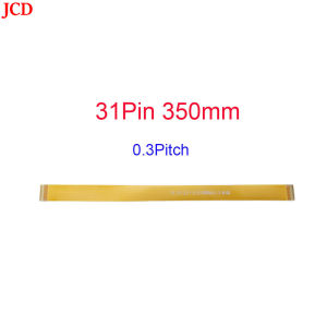 JCD 1pcs 31 Pin FFC FPC Flexible Flat Cable Pitch 0.3mm Same Direction Length 28 30 60 75 120 150 200 350 Mm