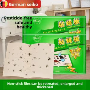 MONLEYTA | Strong Adhesive Fly Paper With Built-In Bait Commercial And Household Fly Killer Bug Zapper Fly Trap Pest Control Solution