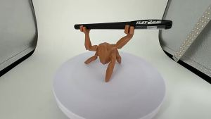 3D Printed Character Pen Holder Desktop Stand Cute Office School Decoration Organizer