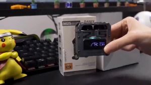 【2025 NEW】TWS M25  In-Ear High-fidelity Stereo Wireless Headphones Bluetooth Earphone 5.3 Gaming Waterproof Wireless Headphone 9D Stereo Sports Earbuds LED Microphone Fon Kepala Bluetooth Tanpa Wayar  无线蓝牙耳机