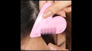 หวีซอยผม หวีหน้าม้า หวีหมออ้อย หวีซอบรูปหัวใจ Hair Cutter หวีเอนกประสงค์ ตัดผม โกนขน เปลี่ยนใบมีดได้