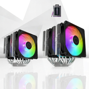 Cooler Master | RGB Lighting Heatpipe Silent CPU Cooler Desktop