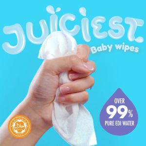 Hoppi Premium Baby Wet Wipes 80s 9 Pure EDI Water (12 packs) [Carton]