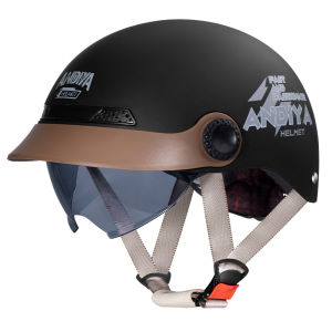 ANDIYA | Certified Summer UV Protection Ventilated Safety Motorcycle Helmet with Visor
