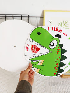 Đồ Chơi Giáo Dục Sớm Bánh Xe Nhận Biết Thức Ăn Đồ Chơi Giáo Dục Trí Tuệ Đồ Chơi Giải Trí Trẻ Từ 3-12 Tuổi Bánh Xe Nhận Biết Màu Sắc