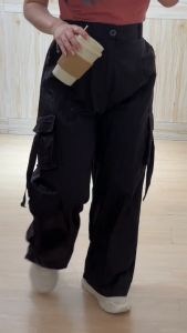 4937 Haze Korean Cargo Pants Celana Cargo Wanita