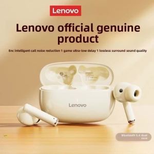 Lenovo | Original Lenovo TA210 Wireless Earphones Bluetooth 5.4 Long Battery Music Gaming Earphone with MIC Waterproof Sport Earbuds