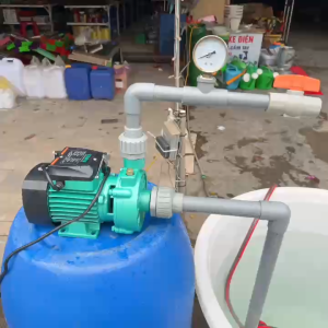 Máy bơm nước ly tâm cá sấu 370W (0.5HP) TAIFU 1DK-14 - Máy bơm nước cá sấu hút giếng khoan giếng đào....