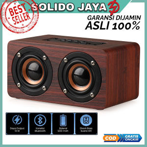 Speaker Bluetooth Full Bass Speker Klasic Poertable Desktop Wireles Speaker Stereo Subwoofer Berkualitas