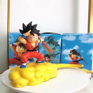 Mô hình Dragon Ball  Songoku cân đẩu vân cao 14cm