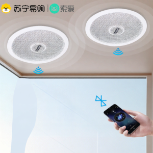 Sony Ericsson Wireless Bluetooth Ceiling Speaker Embedded Shop Home Use 310 Metal Style Virtual Surround Sound HiFi Effect