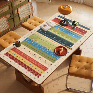 ovzf | Elegant Luxurious American Style Oil-Resistant Waterproof Heat-Insulating Non-Wash Table Pad
