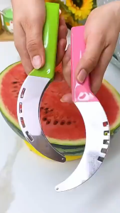 MLADEN Watermelon Slicer Cutter Stainless Steel Fruit Cutter Tool Quality Not Hurt Hand Kitchen Accessories