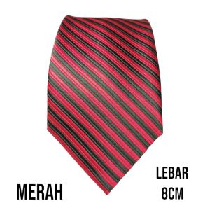 Dasi Manual Motif Formal Kantor Pria Wanita