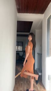 CLOTHINGHUB WHITE CHONA DRESS