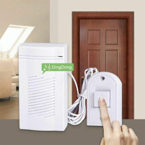 Safety Wired Doorbell: A 1.5M Range Battery Operated Dingdong Bell