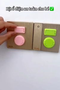 Nút Bịt Ổ Điện Chống Giật Cho Bé Cao Cấp An Toàn -ESTLA