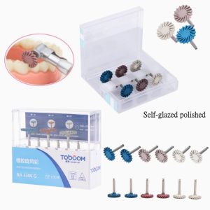 Dental Rubber Polishers Composite Resin Polishing Diamond Systems RA Disc Kits Resin Polishing Wheels Spiral