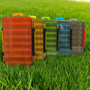 1/3/5 Set Double-Sided Lure Box for Fishing Fake Bait Soft Bait Fishing Hook Bait Storage Box Fishing Gear Accessories Box