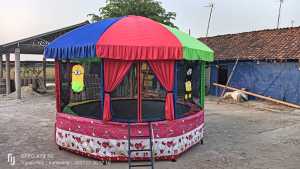 trampoline bulat 10fit samapai 16fit