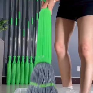 Cây Lau Nhà Tự Vắt Cán Inox Dài 1M7 Bông Lau Thấm Hút Rất Sạch Có Thể Tháo Rời(Mẫu Mới Xịn 2024)