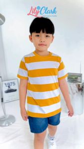 Kaos Stripe untuk Anak Laki-Laki - KLC111