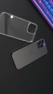 Ốp lưng trong suốt chống sốc viền TPU lưng PC chống ố hiệu Ligus Lin cho iPhone 17 16 15 14 13 12 11 Pro Max Plus Air