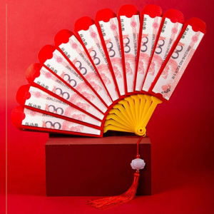 12 Card DIY Fan Shape Red Envelopes  Lucky Money Pockets Draw Lots Red Envelope For Wedding Lucky Year Gift Supplies