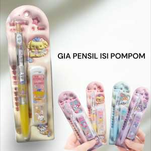 FREE ISI PENSIL + PENSIL MEKANIK PENCIL 0.5mm MOTIF GAME KARAKTER GENSHIN IMPACT LUCU ALAT TULIS PERLENGKAPAN SEKOLAH ATS ATK KANTOR TTD