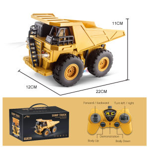 2.4Ghz Remote Control Car Rc Forklift Truck Engineering Vehicles Cranes Liftable Spray Simulated Sound Toys For Childrens Gifts