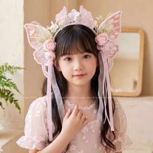 PINK EMPRESS | Dải Đeo Đầu Phong Cách Hán Phục Hoa Lệ