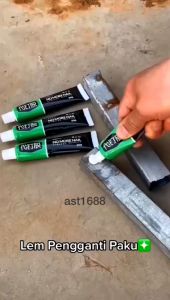 Lem Pengganti Paku / Tembok Cairan Adhesive Glue Penganti Skrup Perekat Super Kuat Serbaguna